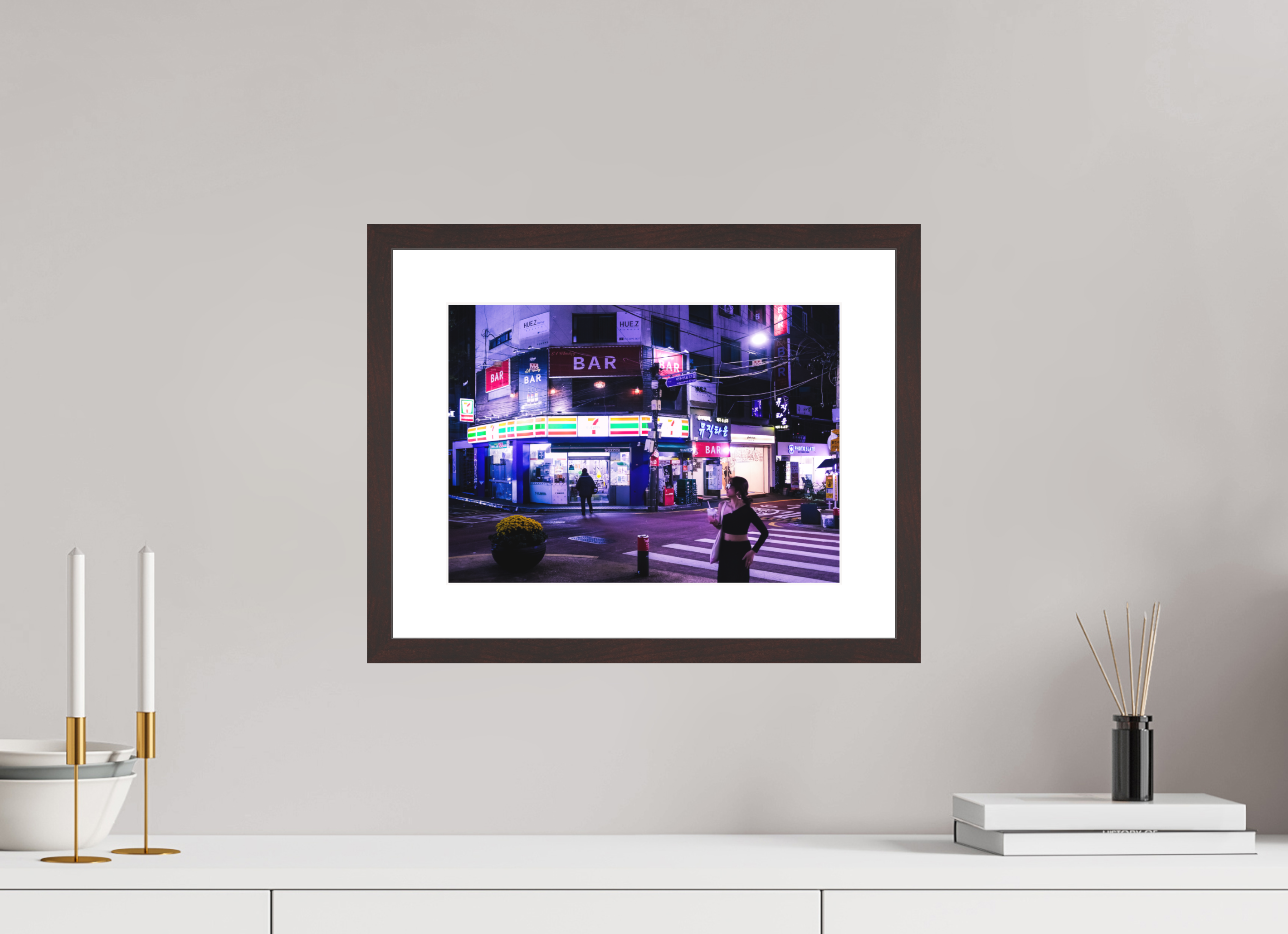 34,8 x 25 cm, Classique Purple night
