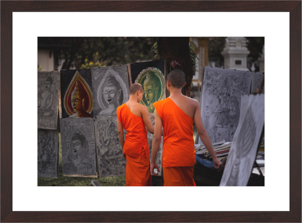 Main image Drawing monk
